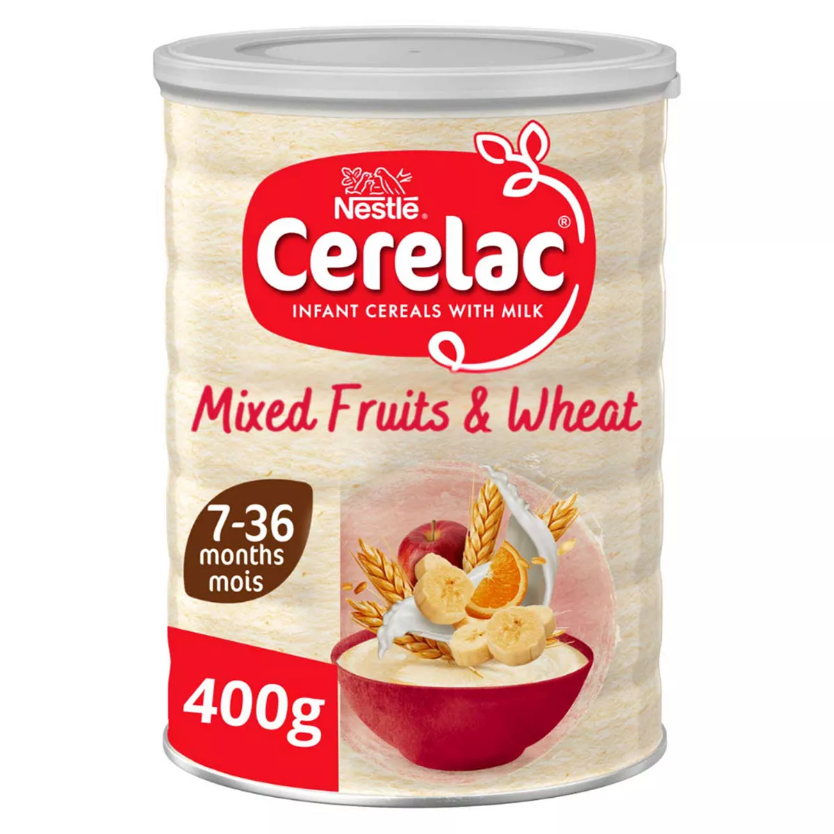 Cerelac Mixed Fruits & Wheat Infant Cereal with Milk From 7 Months+ 400g