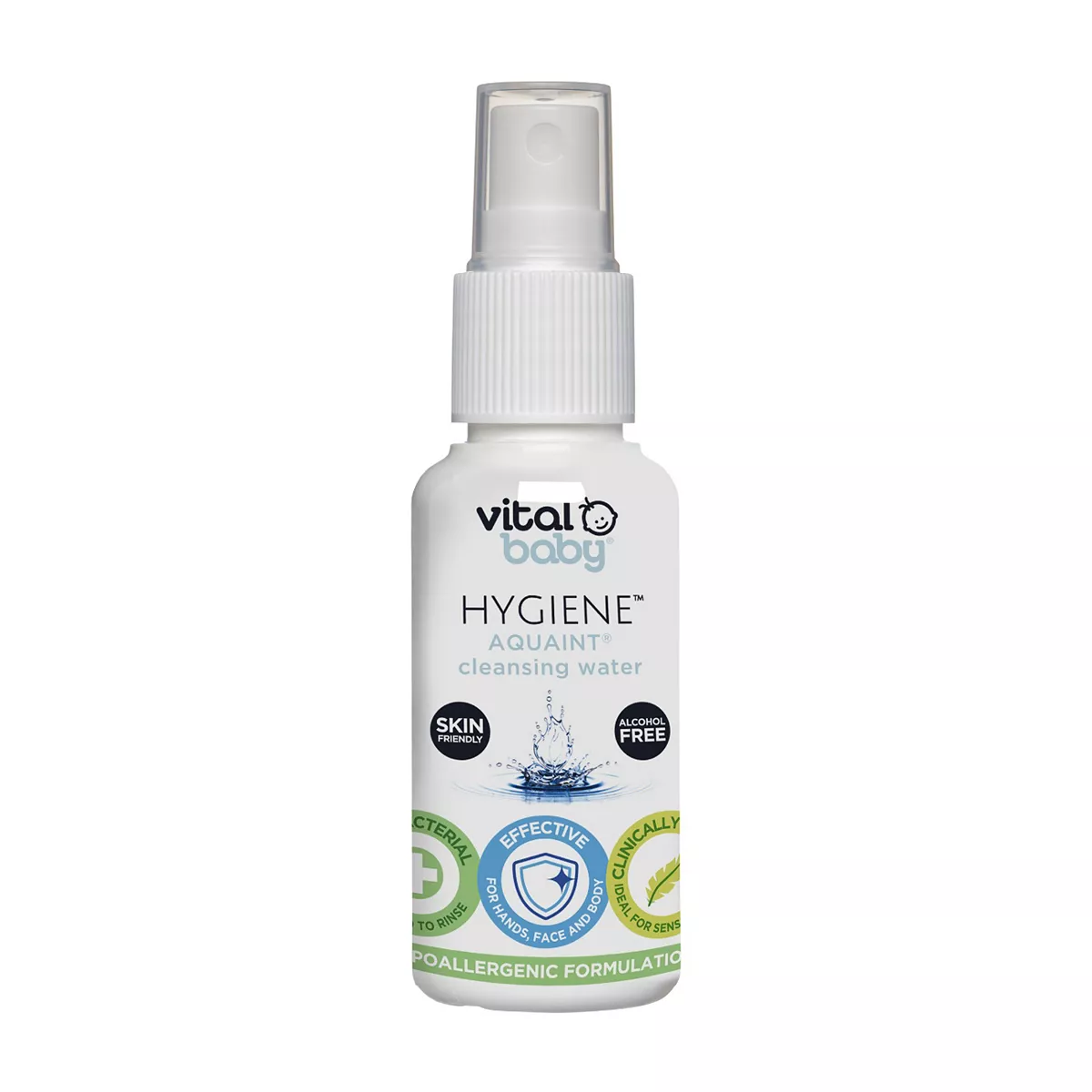 Vital Baby Hygiene Aquaint Cleansing Water 50ml