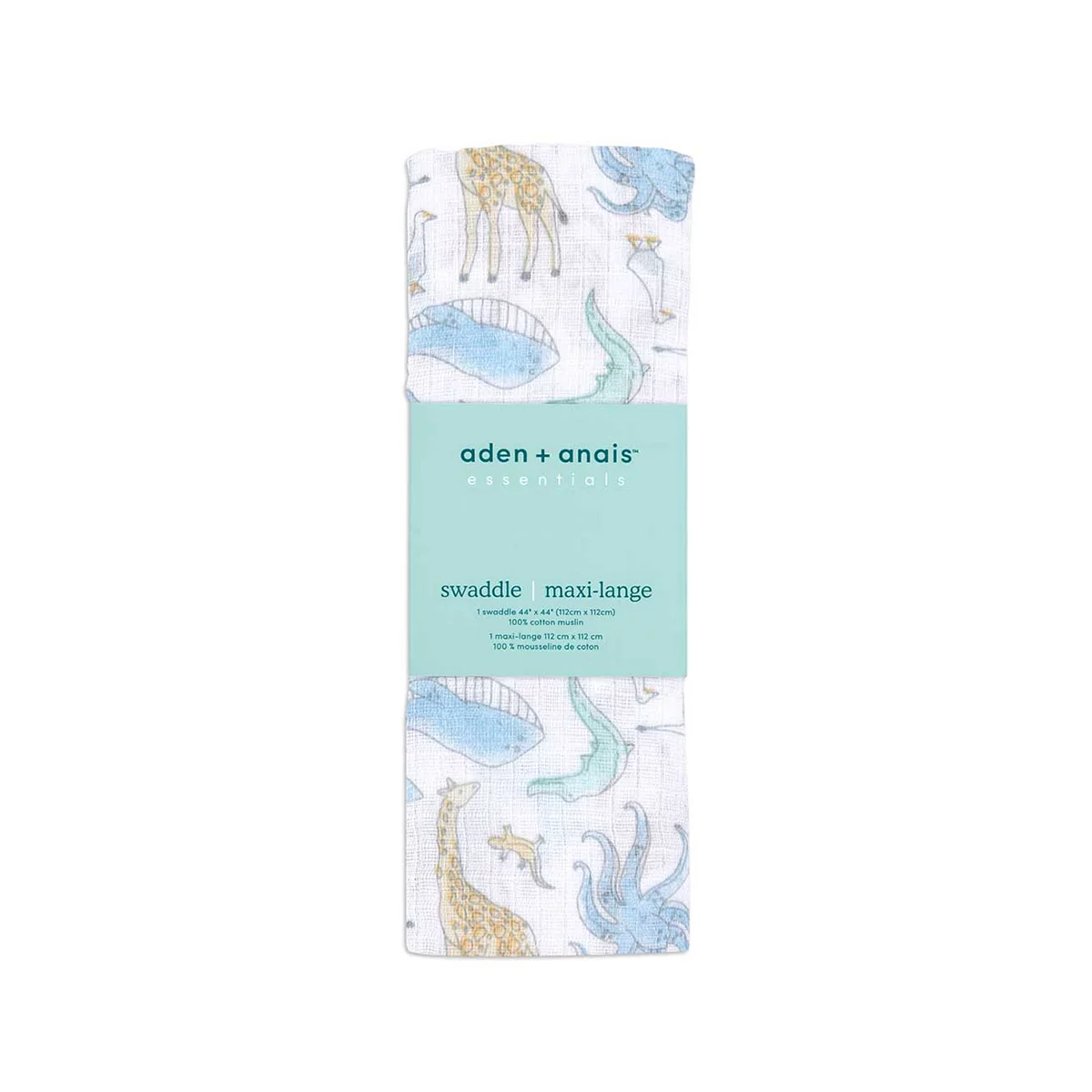Aden + Anais™ Essentials Cotton Muslin Swaddle Blanket - Natural History