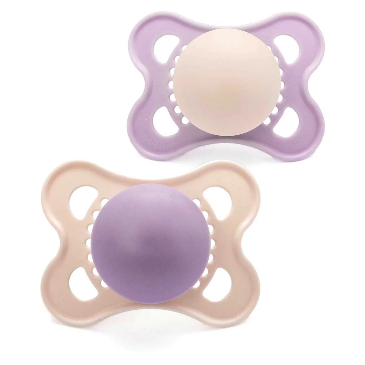 MAM Original 0-6 Months 2 Pack - Plain Pink