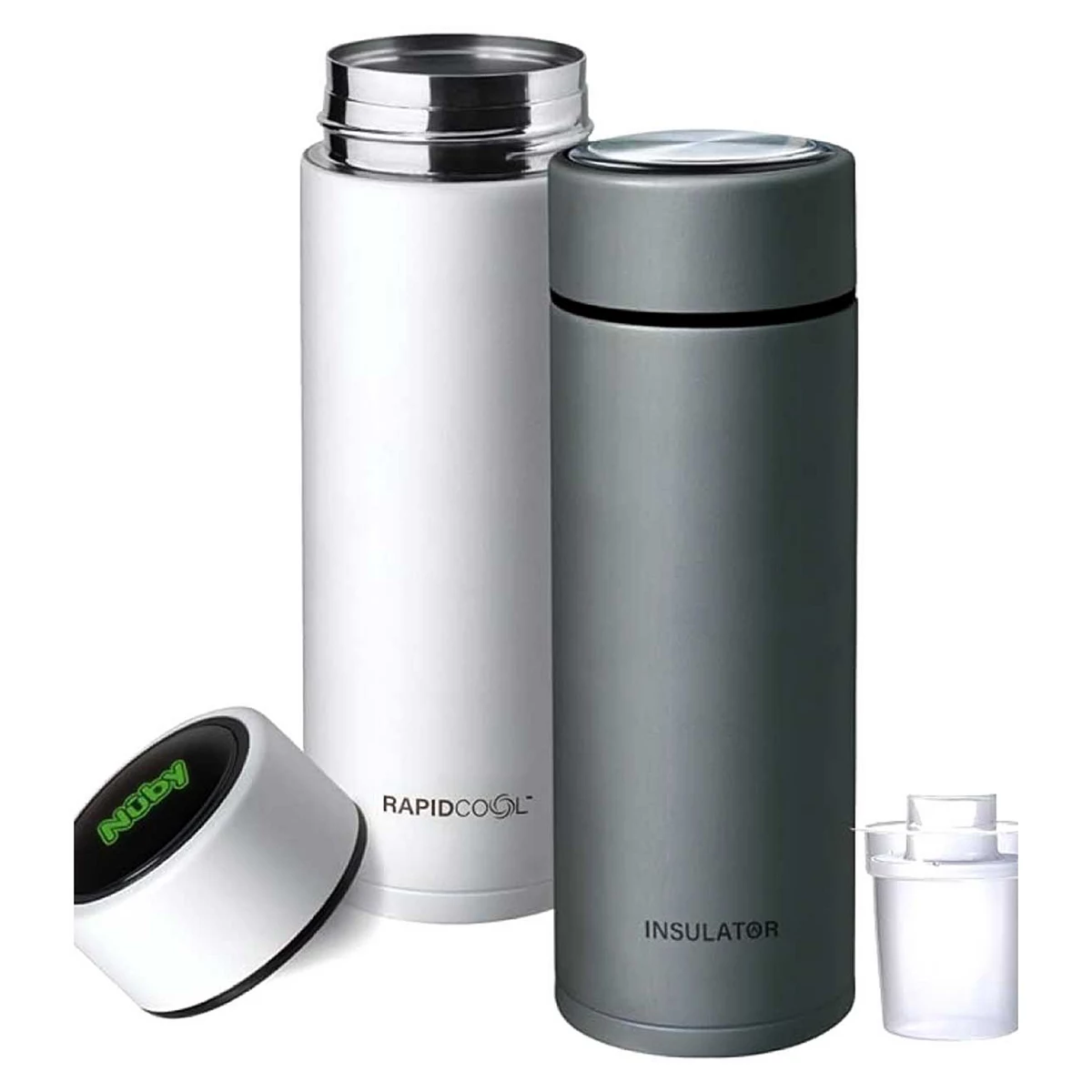 Nuby RapidCool Flask Baby Bottle Maker Twin Pack