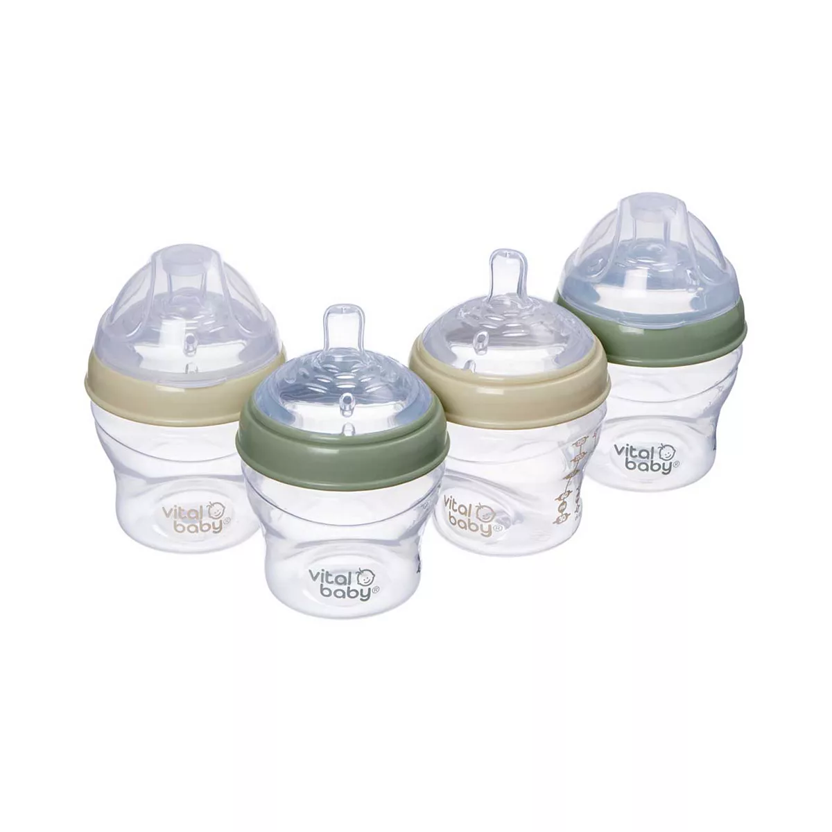 Vital Baby Nurture Breast Like Bottle 150ml 4pk