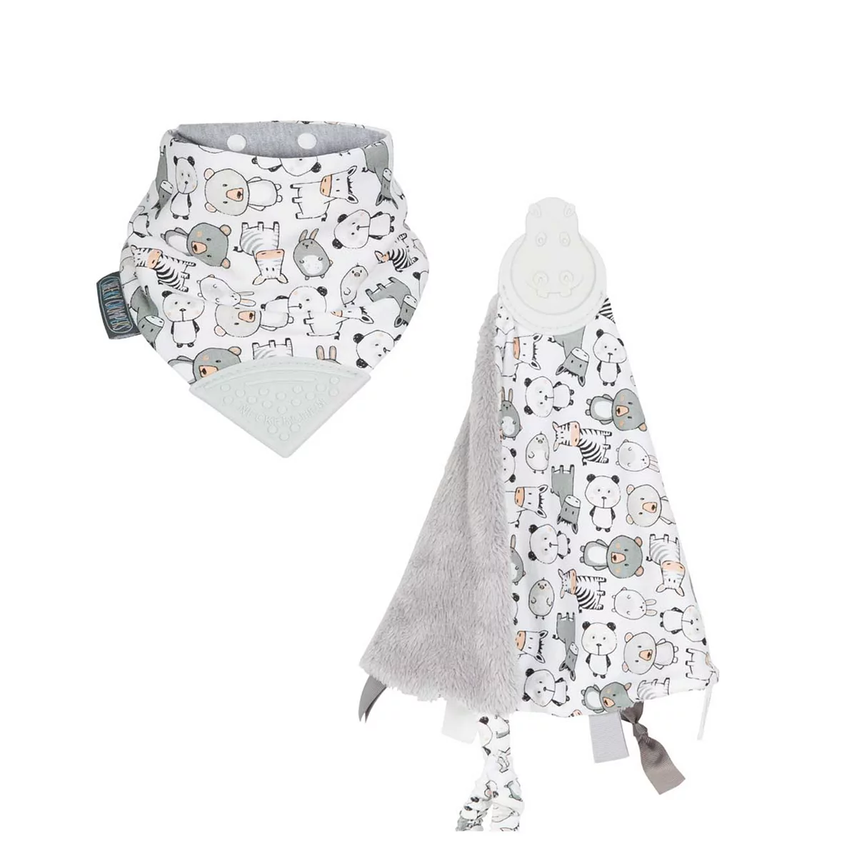 Cheeky Chompers Teething Sensory Chew Pack - Panda Pals