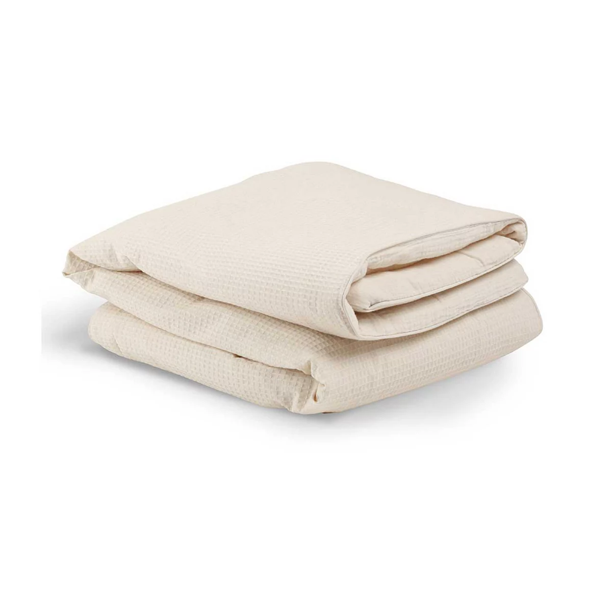 Cuddleco Cot Bed Quilt Cashmere Waffle