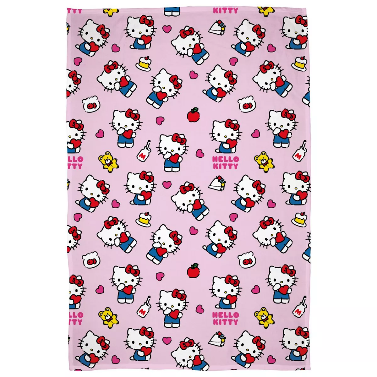 Hello Kitty Flannel Fleece Blanket