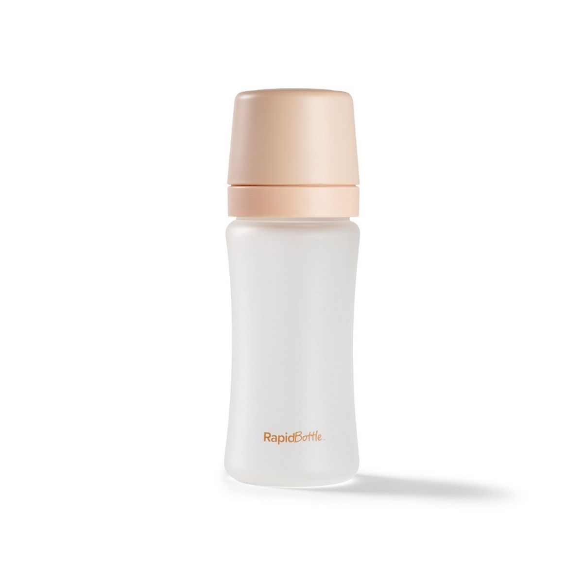 Nuby RapidBottle Silicone Coated Glass Bottle 270ml 1 Pack