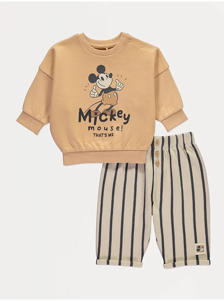 Disney Mickey Mouse Sweatshirt and Trousers Outfit