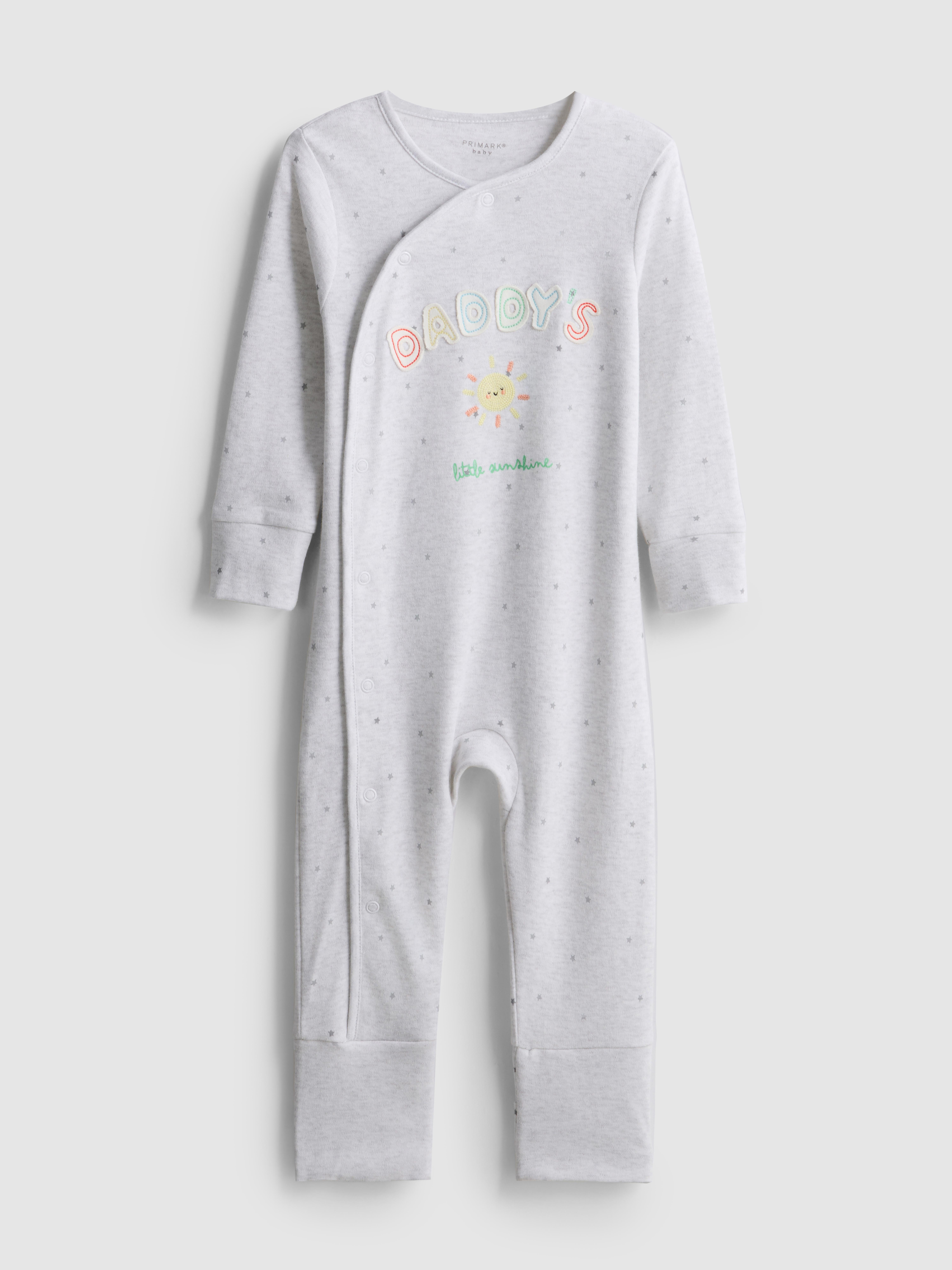 0-24mths | Wrap Front Babygrow