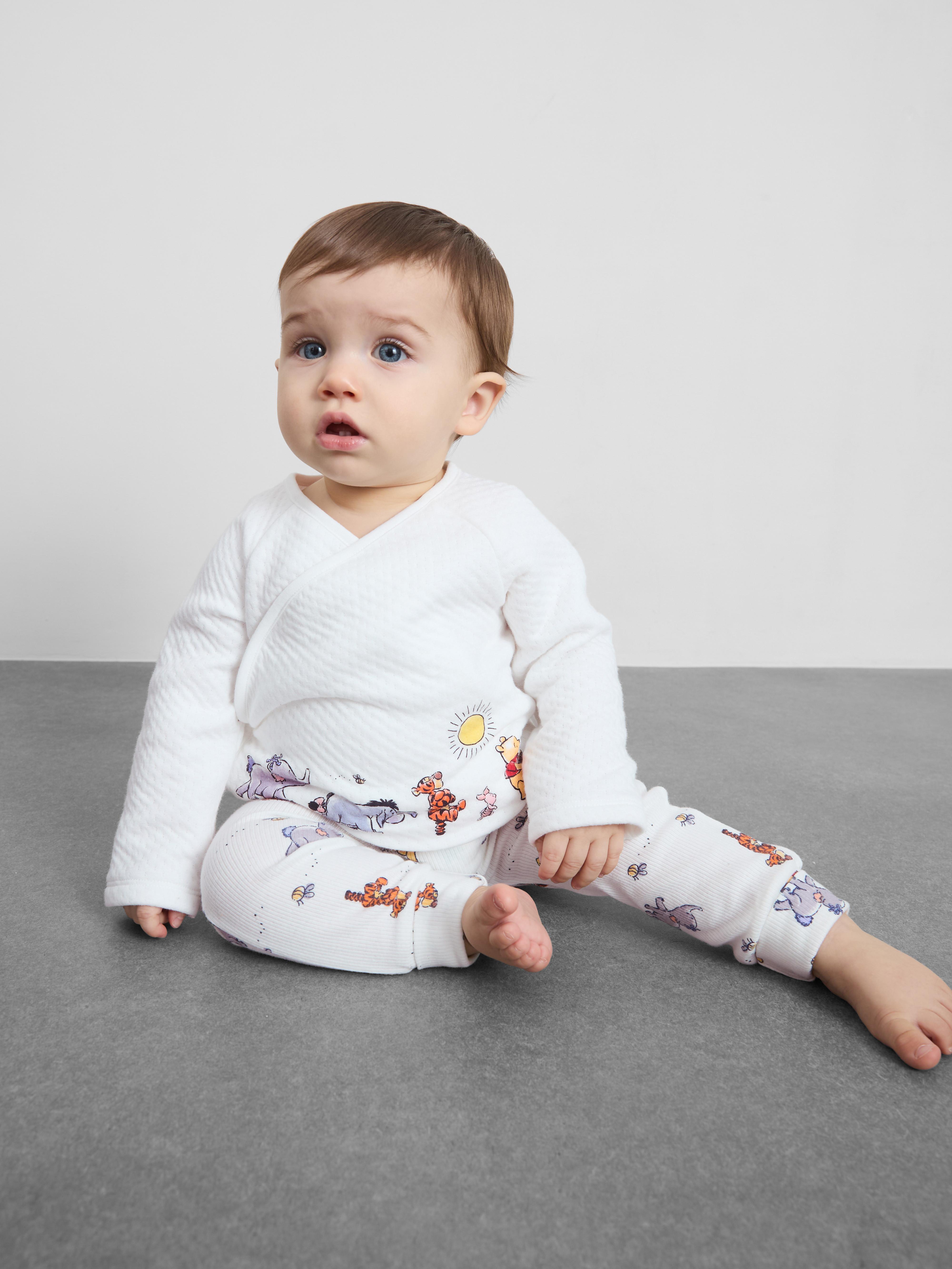 0-18mths | Disney’s Winnie the Pooh Wrap Jacket and Leggings Newborn Set