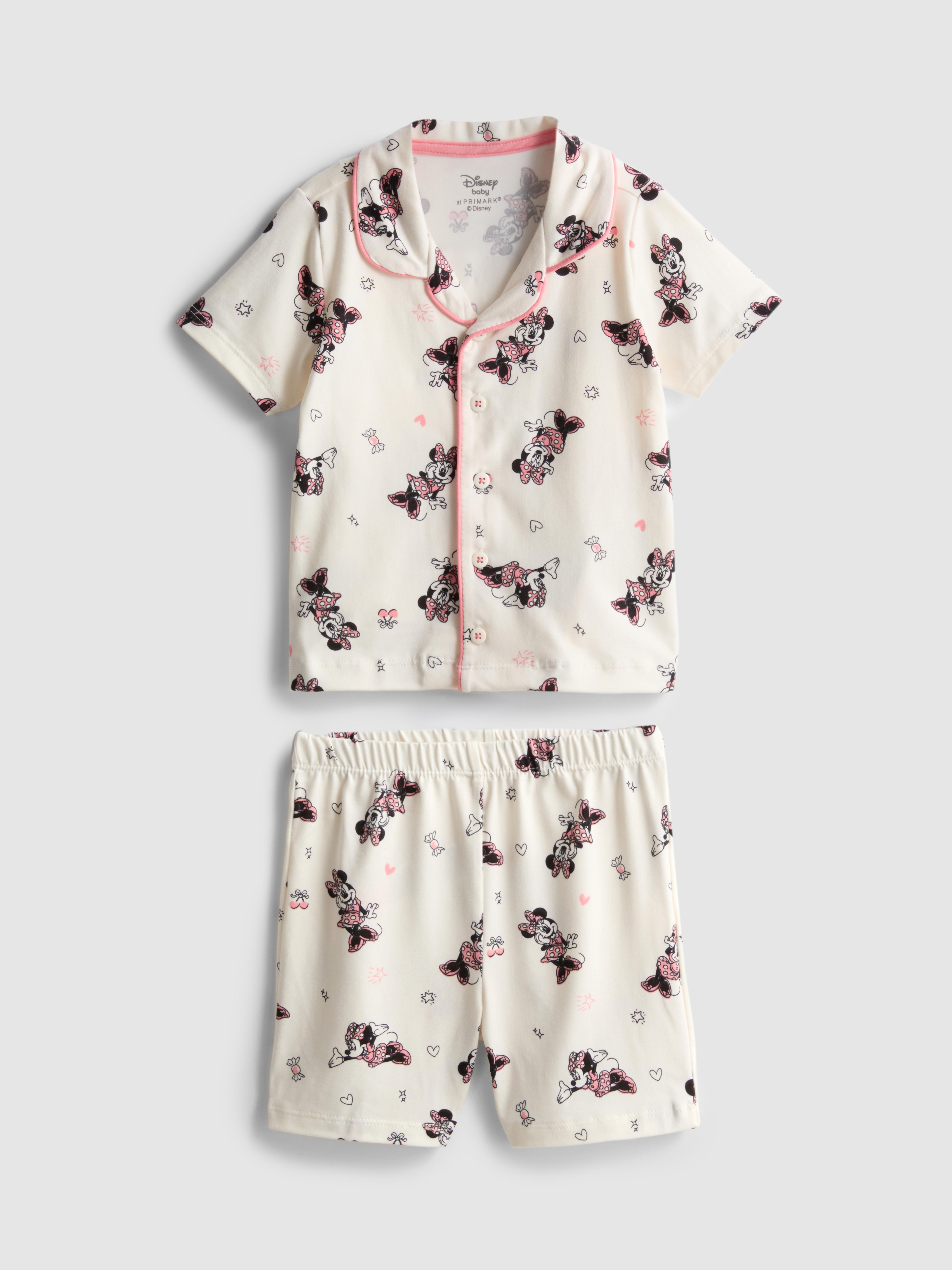 0-36mths | Disney’s Minnie Mouse Short Shirt Pyjamas