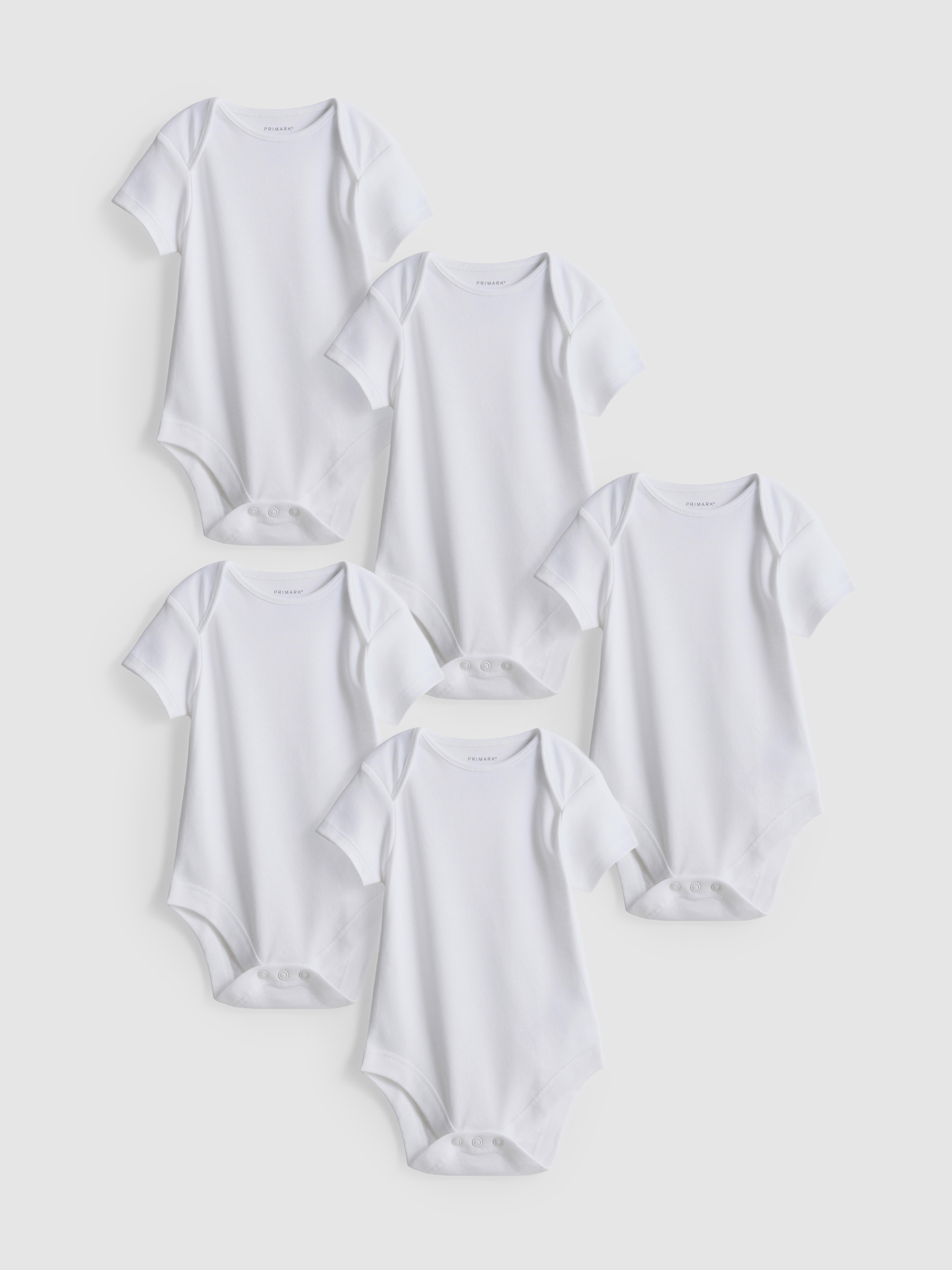0-36mths | 5pk Short Sleeve Bodysuits
